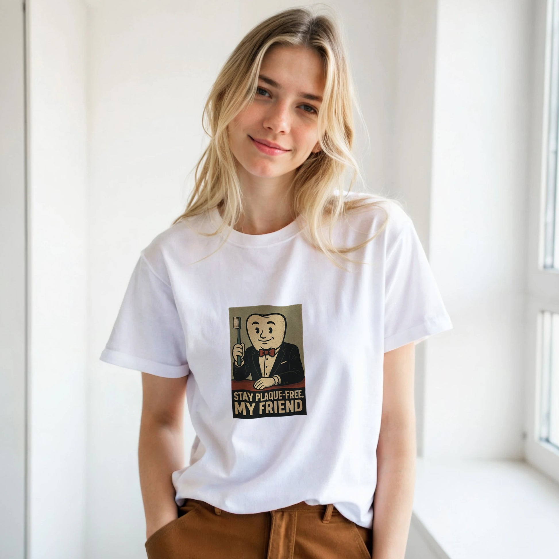 Retro Dentist T-Shirt – Vintage Dental Humor Tee - F4 Custom Prints