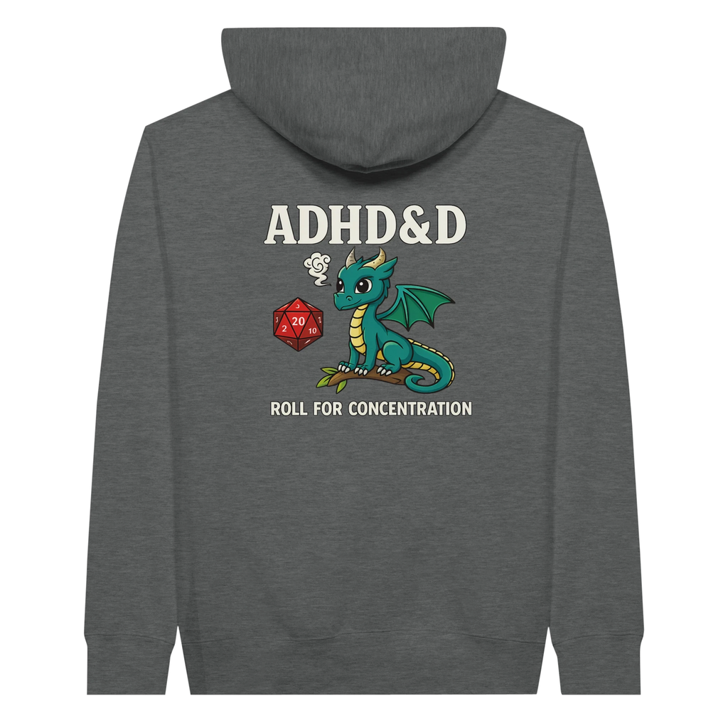 ADHD&D Roll for Concentration Hoodie
