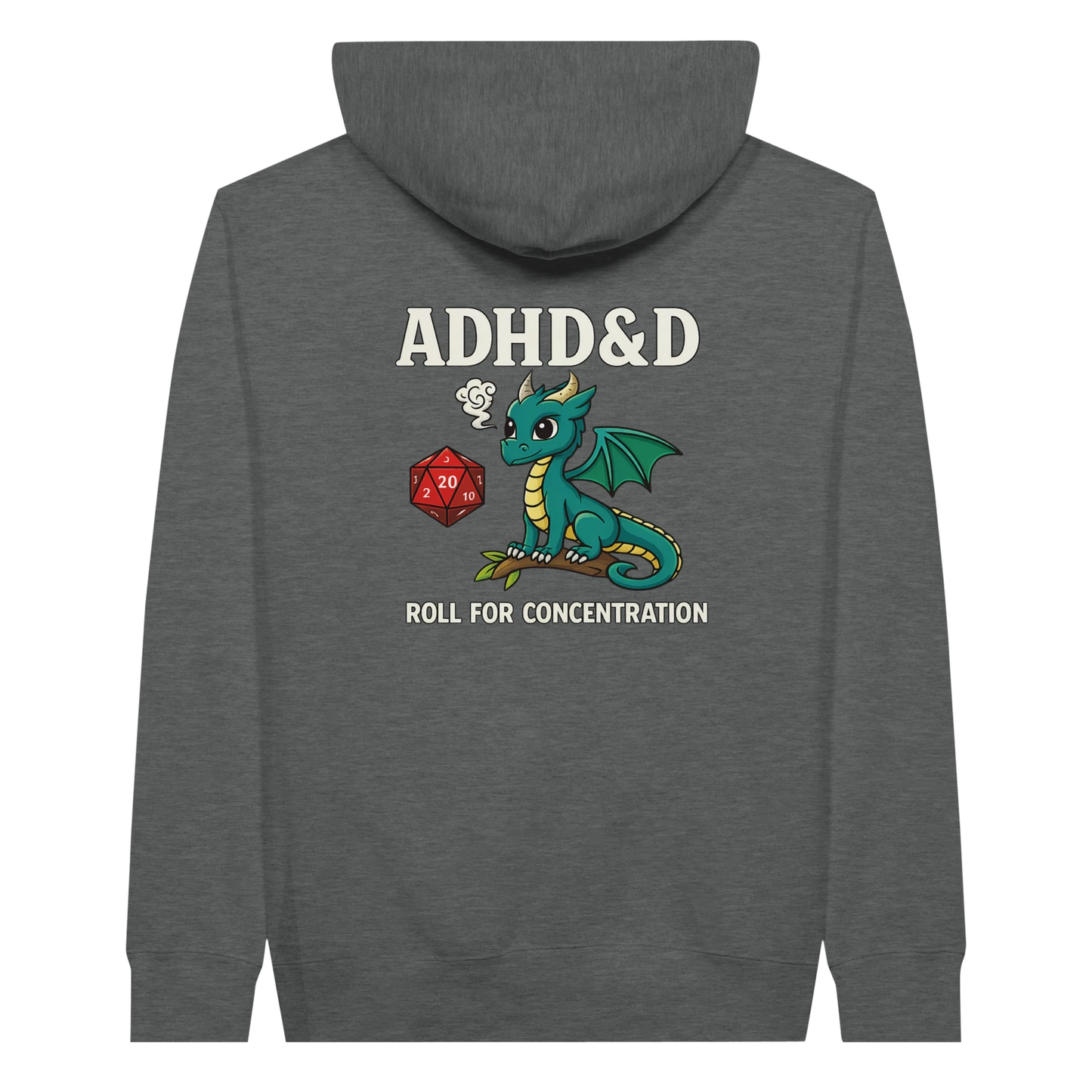 ADHD&D Roll for Concentration Hoodie