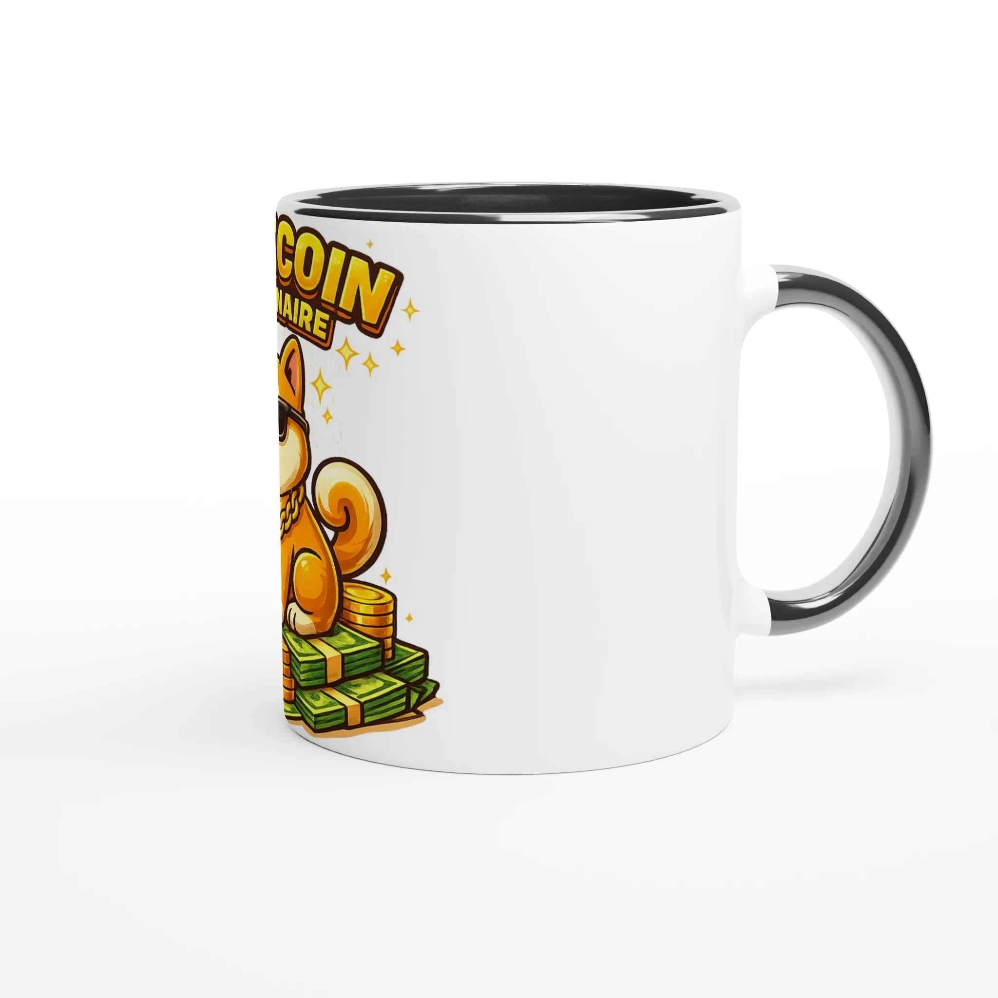 Dogecoin Millionaire 11oz Coffee Mug with Color Inside