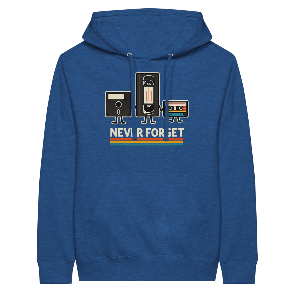 Retro Tech Squad Never Forget Hoodie