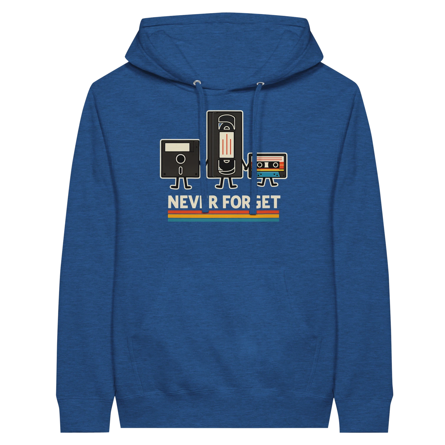 Retro Tech Squad Never Forget Hoodie