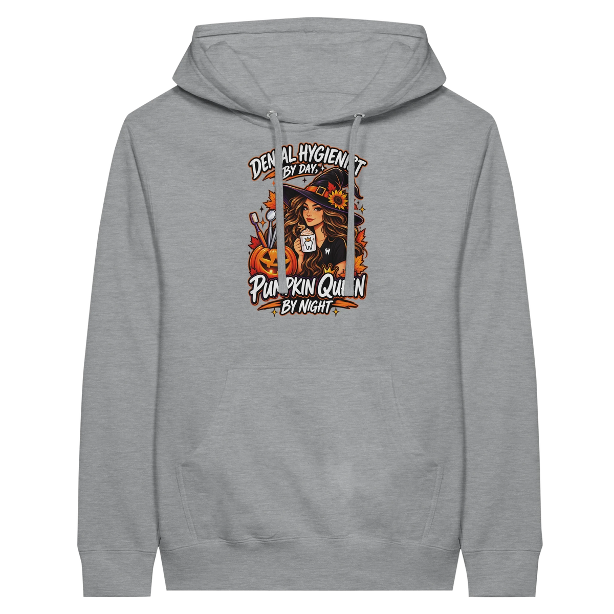 Pumpkin Queen Dental Hygienist Halloween Hoodie