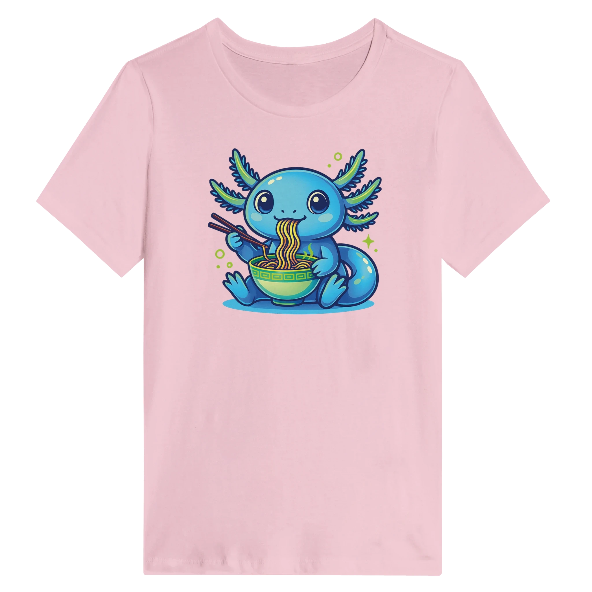 Women’s Kawaii Axolotl Ramen T-Shirt