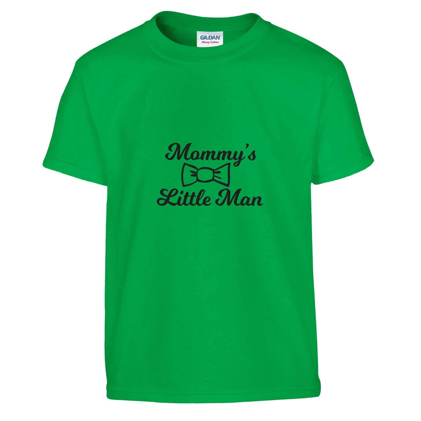 Mommy's Little Man Kids T-Shirt – Adorable Bow Tie Graphic for Your Dapper Darling