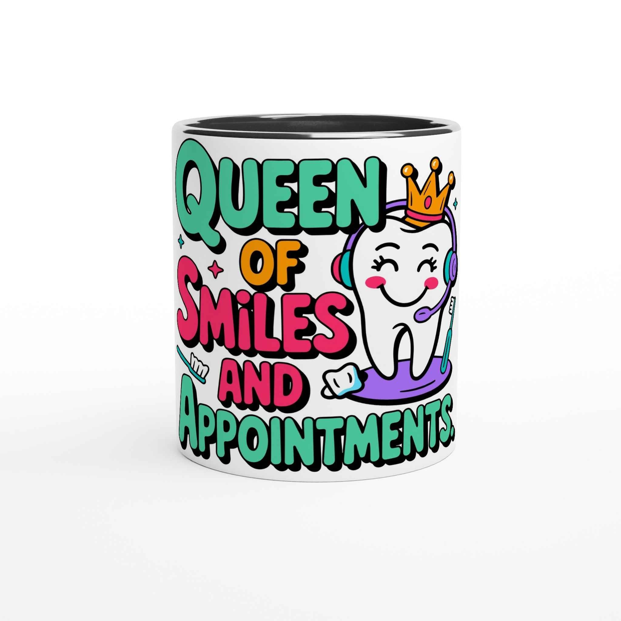 Dental Receptionist 11oz Coffee Mug with Color Inside