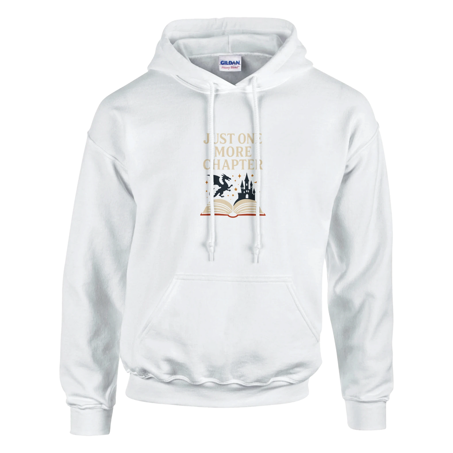 Just One More Chapter Hoodie – Cozy Fantasy Booklover Sweatshirt - F4 Custom Prints