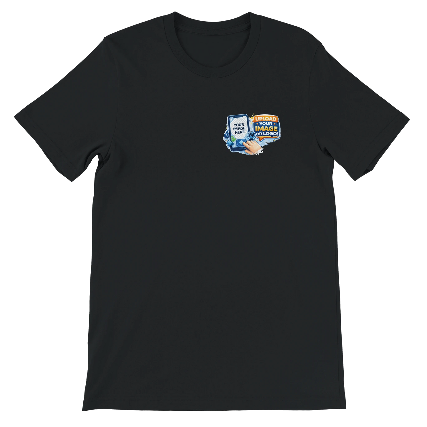 Custom Logo T-Shirt – Front & Back Print