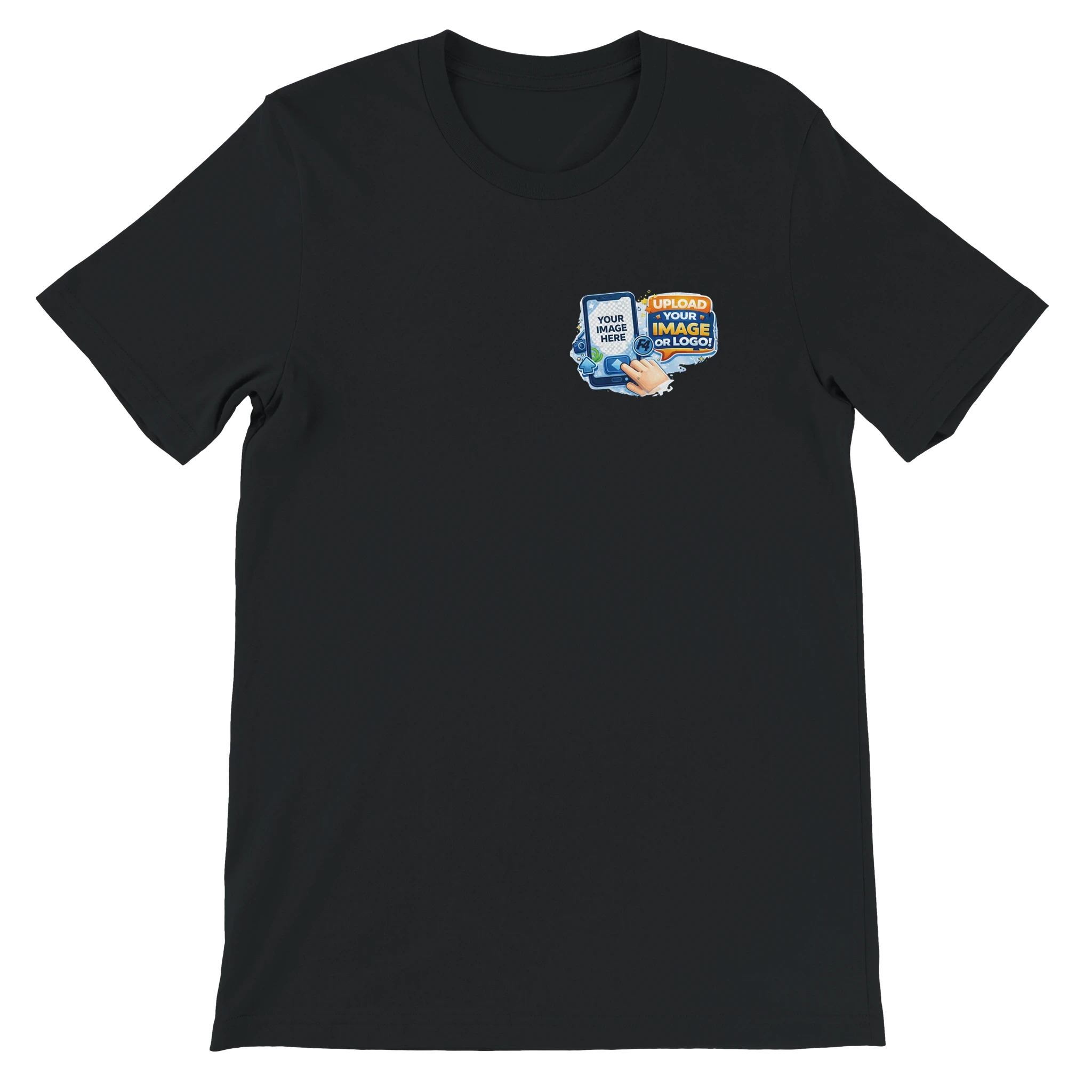 Custom Logo T-Shirt – Front & Back Print