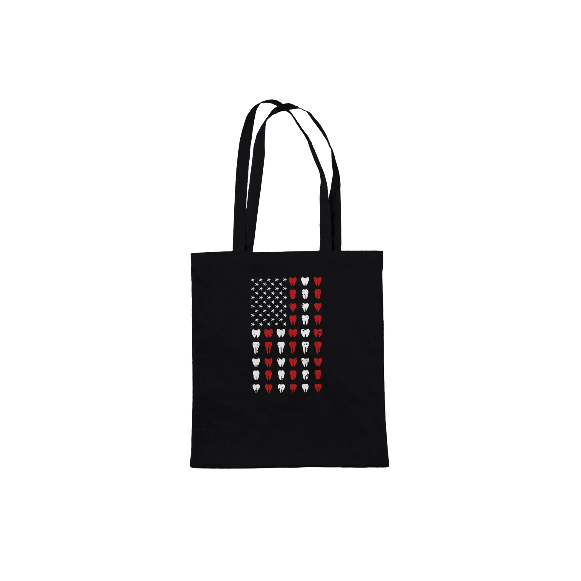 Dental Tooth Flag Personalized Tote Bag