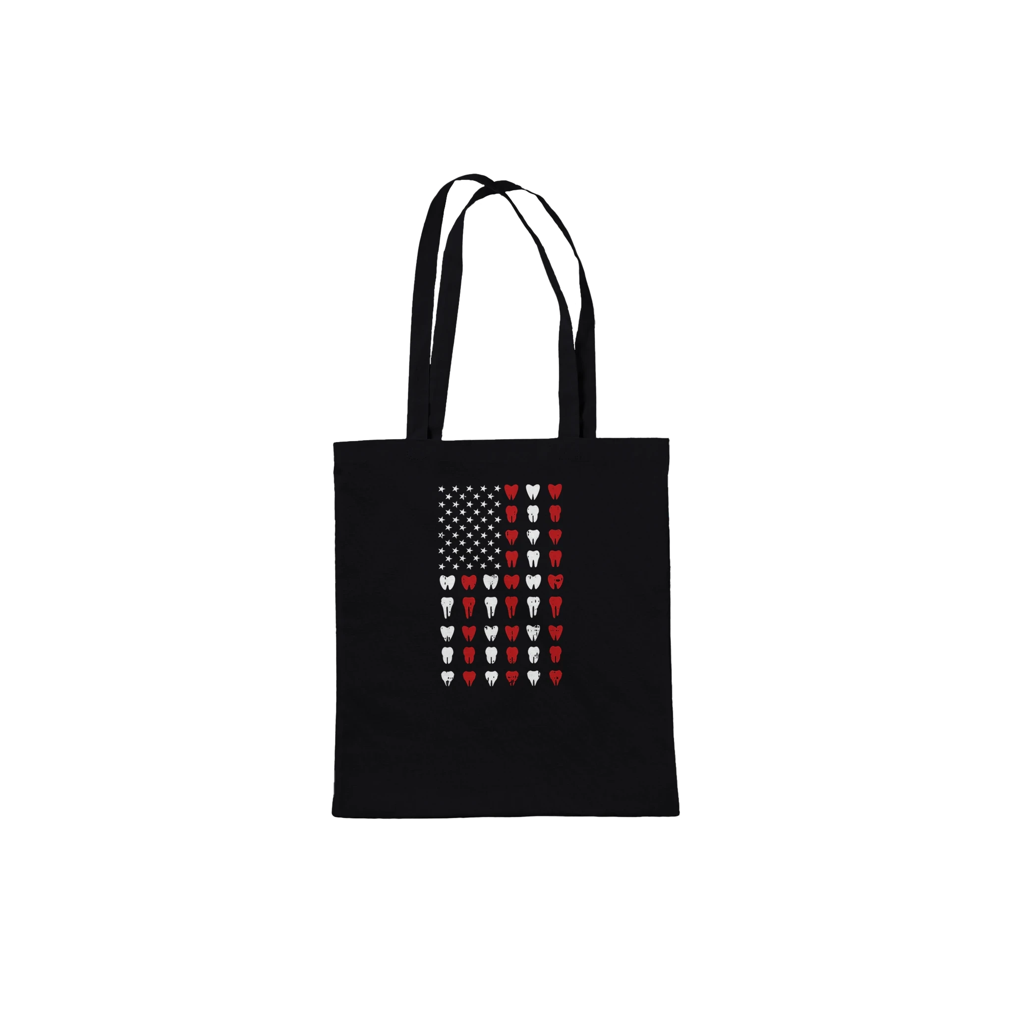 Dental Tooth Flag Personalized Tote Bag