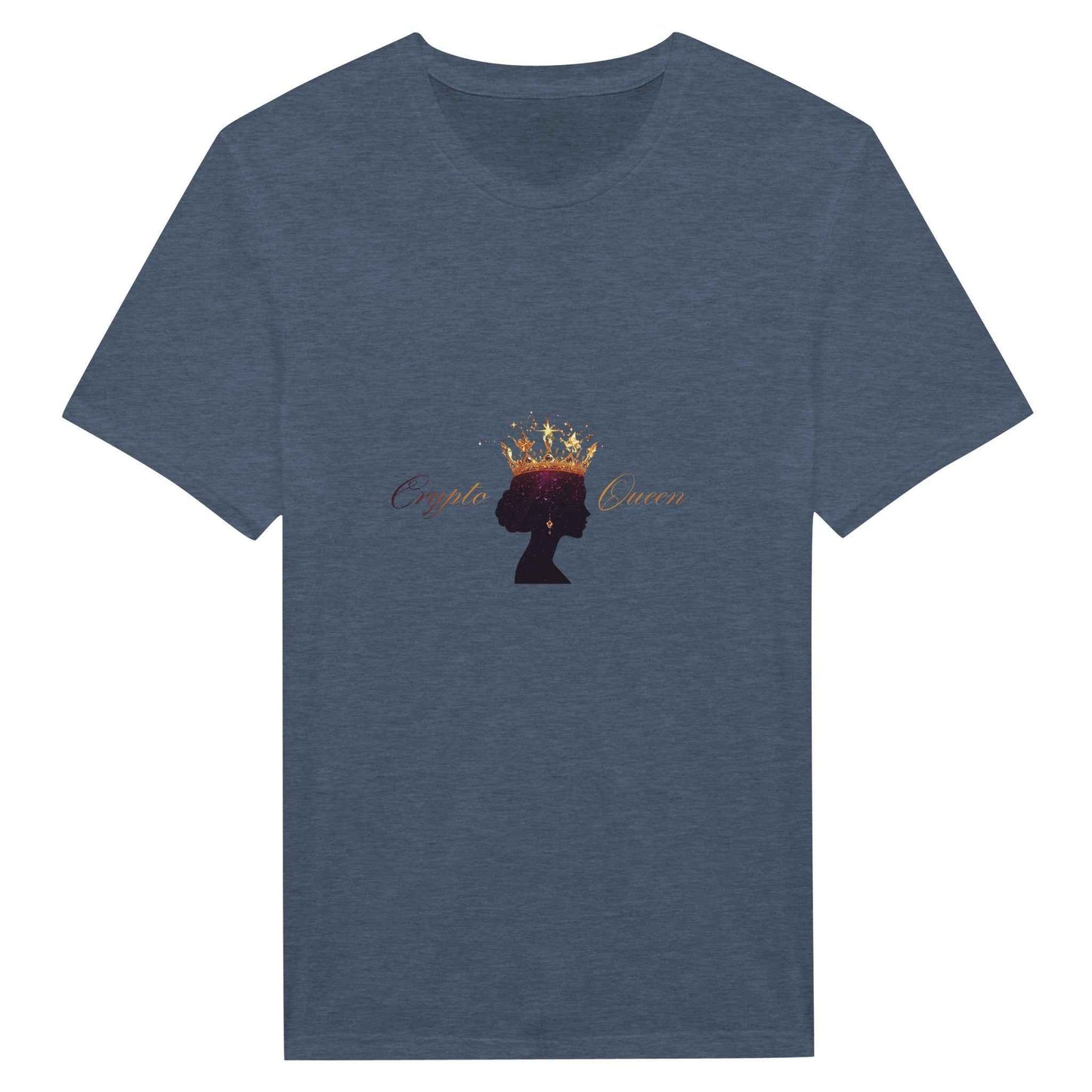 Crypto Queen T-Shirt – Majestic Galaxy Crown Graphic Tee for Her