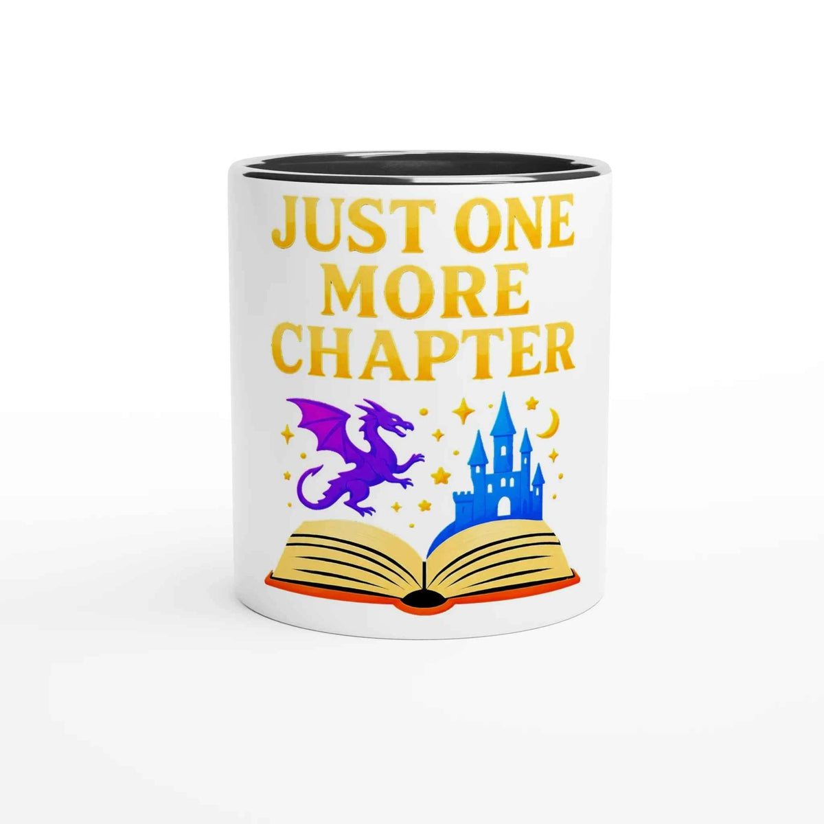 Just One More Chapter 11oz Coffee Mug with Color Inside