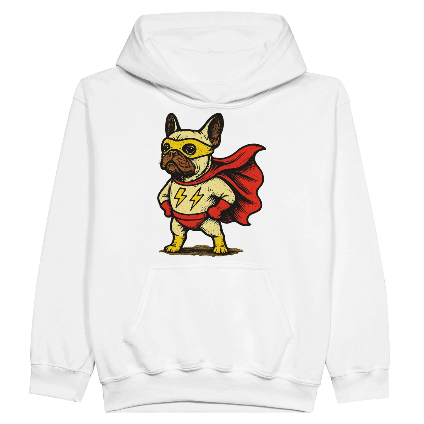 Kids Super Frenchie Hoodie