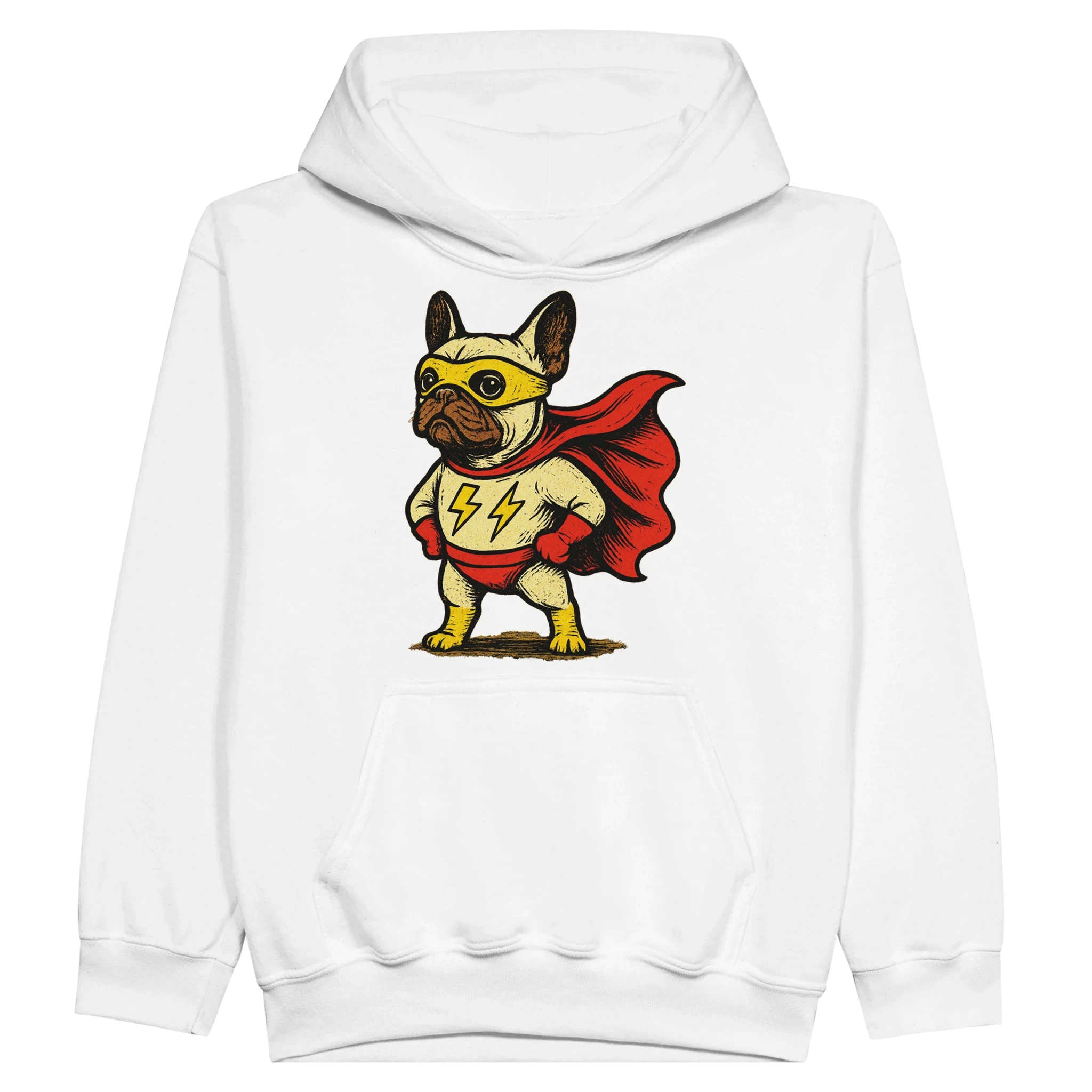 Kids Super Frenchie Hoodie