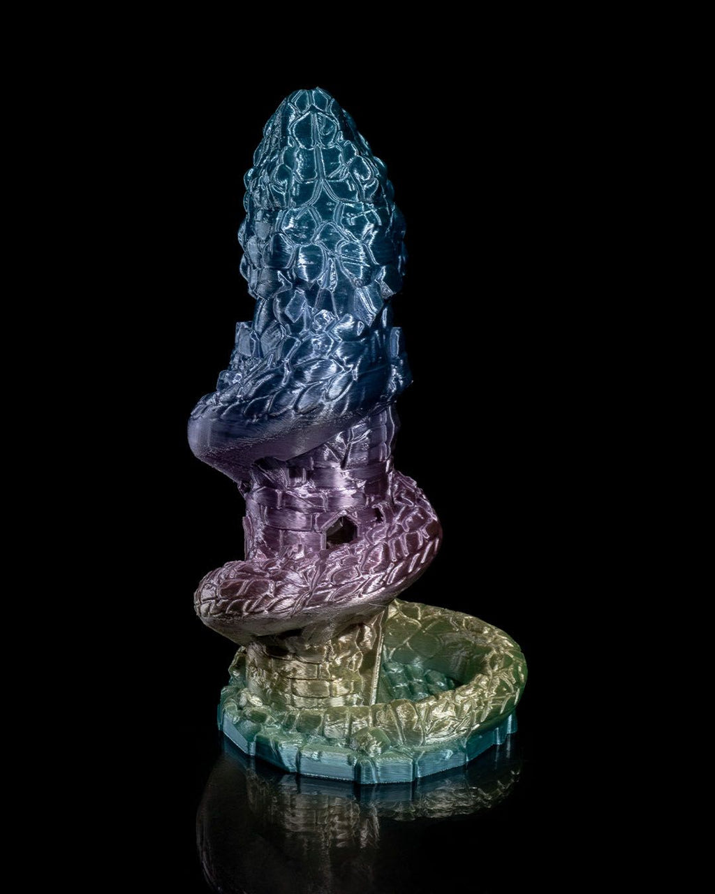 Basilisk Dice Tower | 3D Printed D&D Serpent Castle