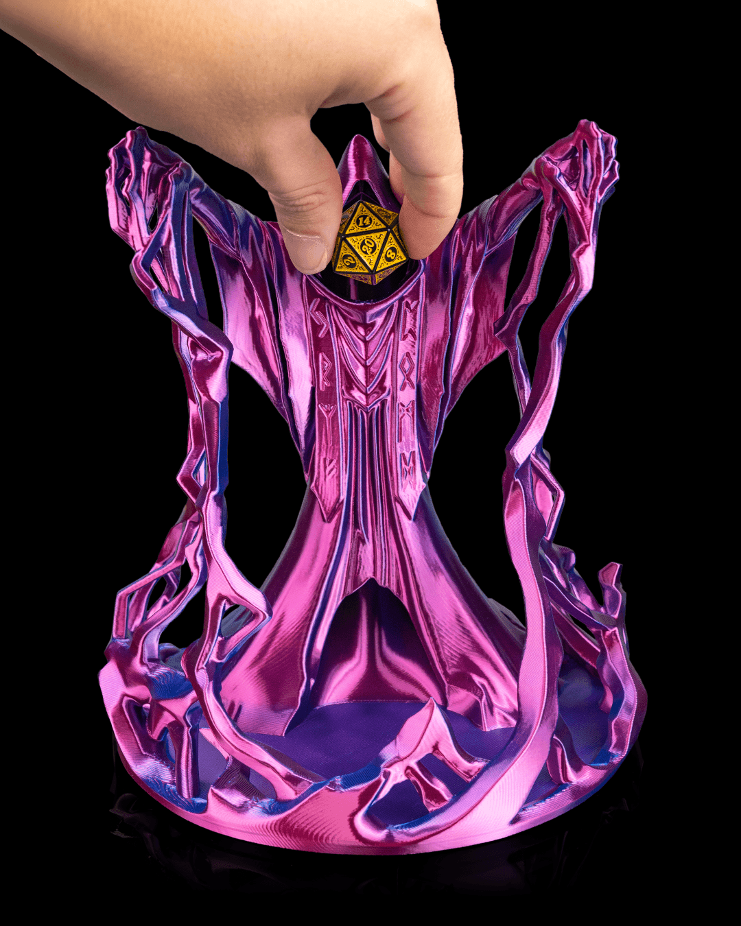 Behold the Wizard Dice Tower | 3D Printed D&D Dice Roller