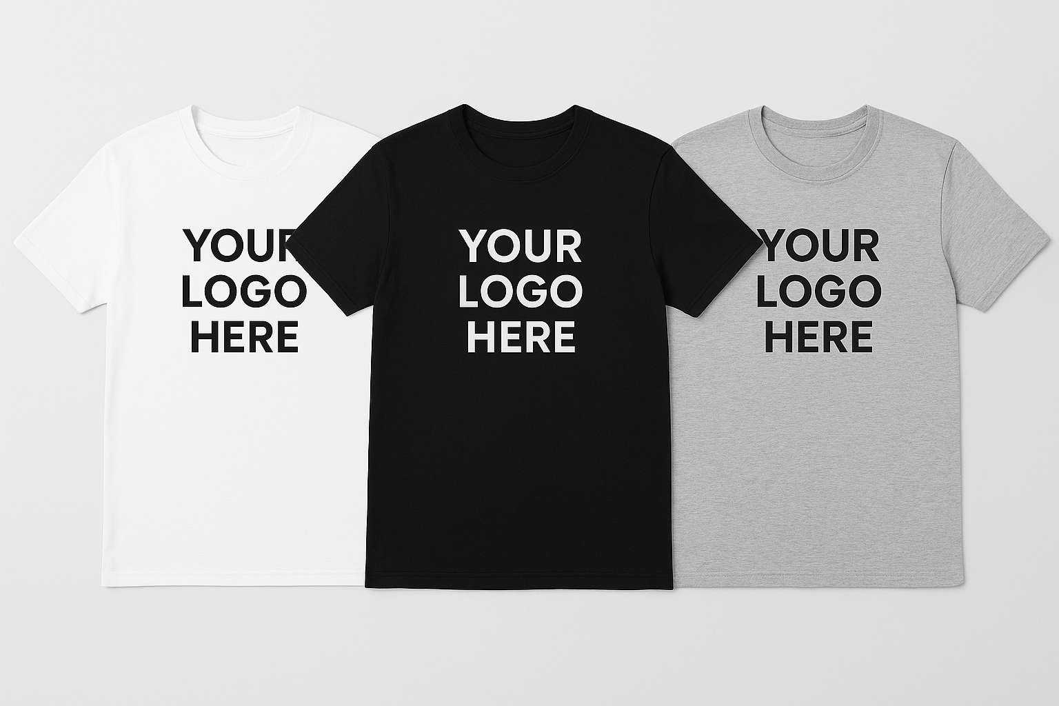 Custom Upload Logo T-Shirt – Design Your Own with F4 Custom Prints