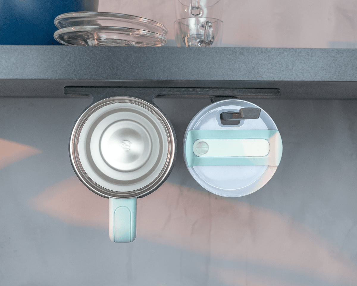 Cup Rail | 3D Printed Under Shelf Mug Holder