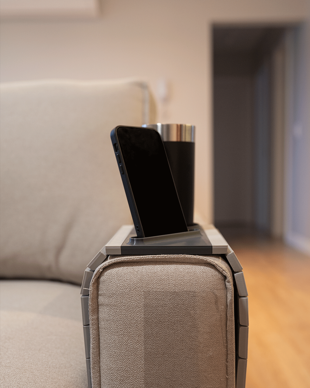 3D Printed First Stop Couch Arm Tray
