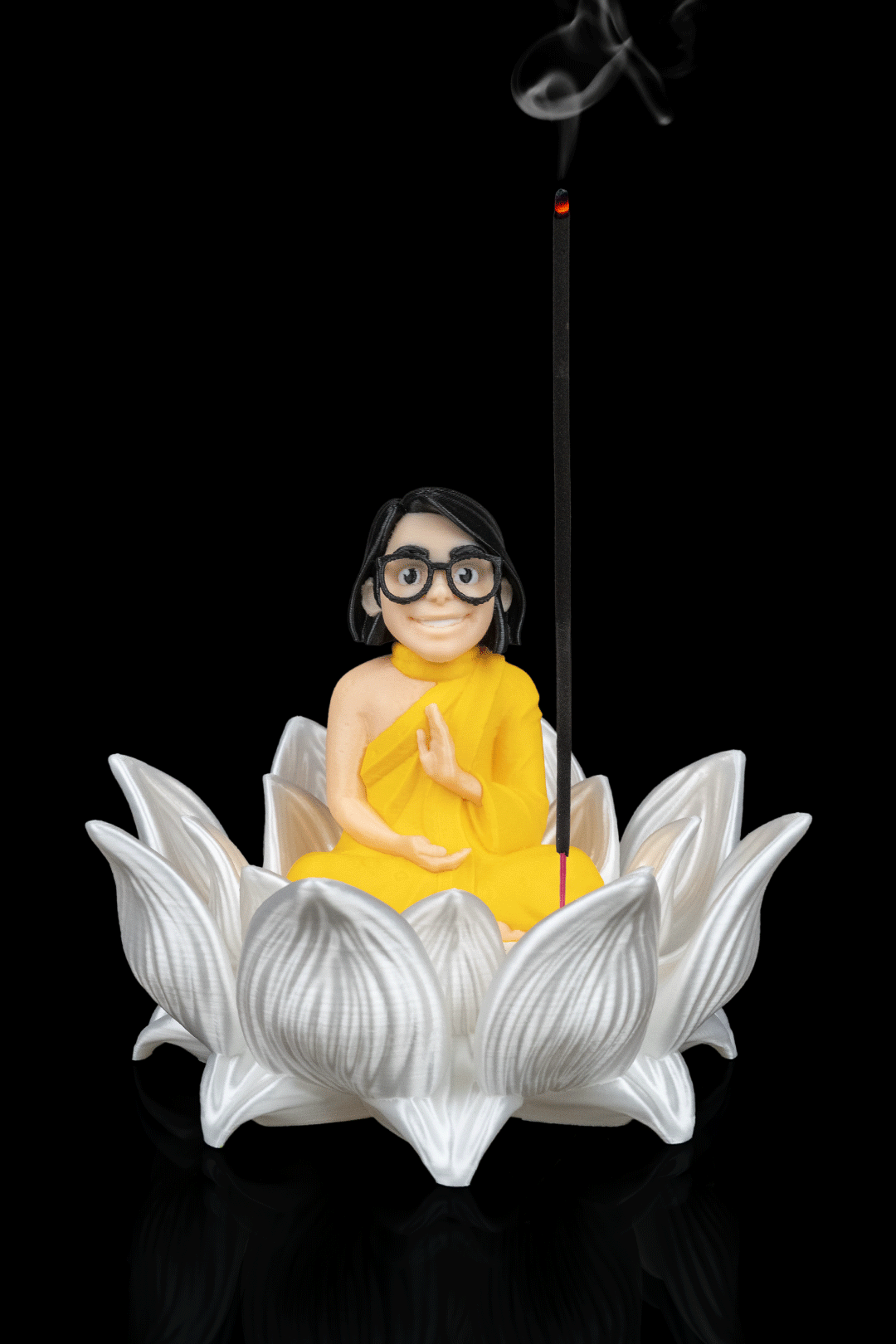 Custom Mini Me Buddha Incense Holder