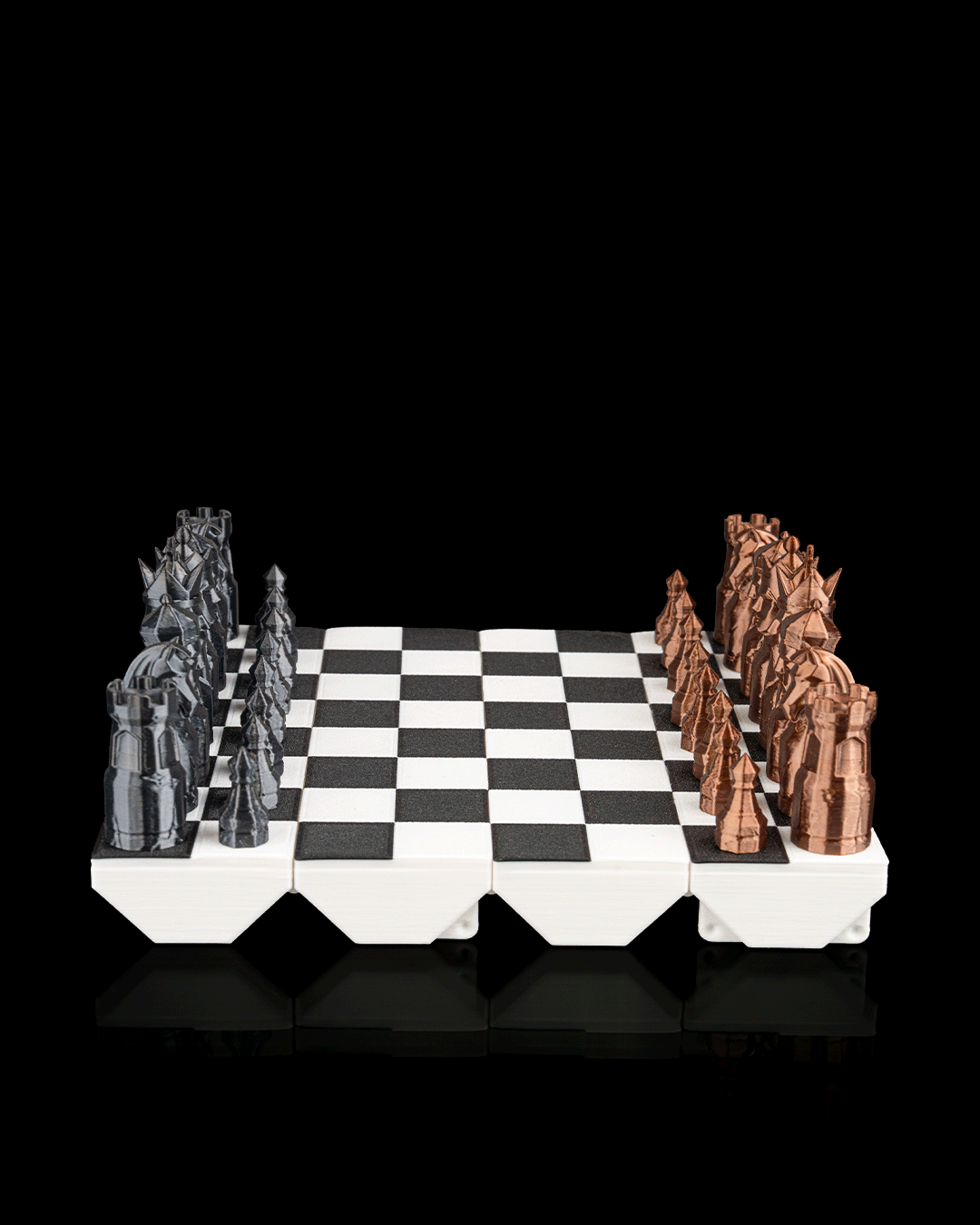 King’s Mind 3D Printed Travel Chess Set