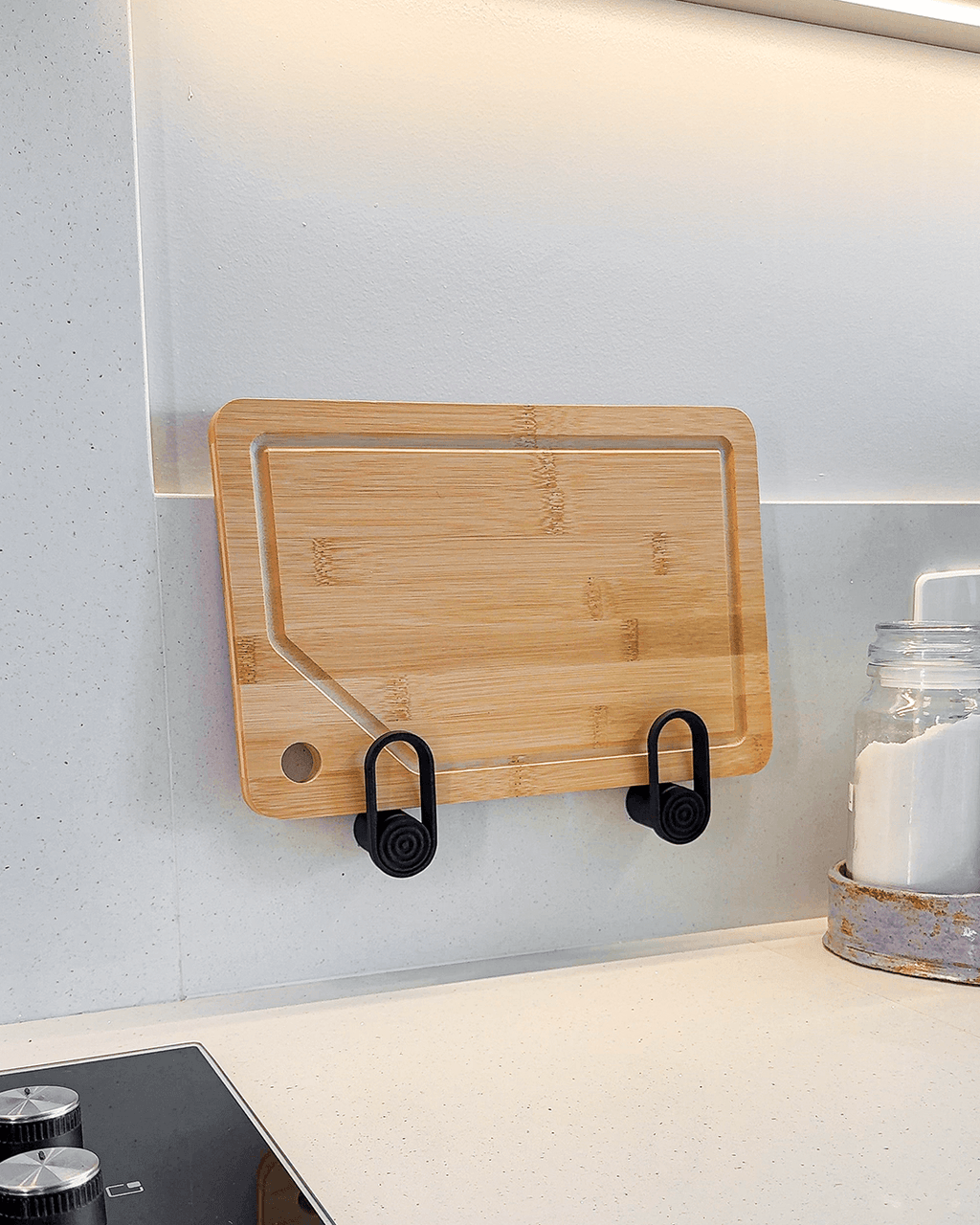 4-Pack Lid & Cutting Board Holders