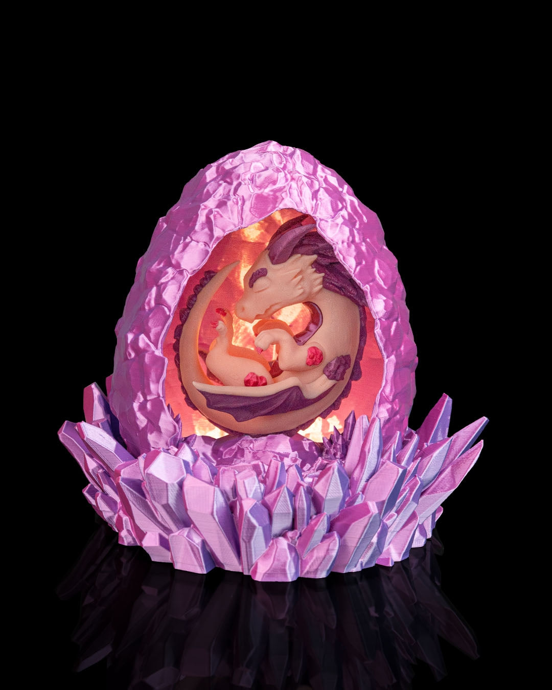 Prismheart Dragon Egg Table Lamp
