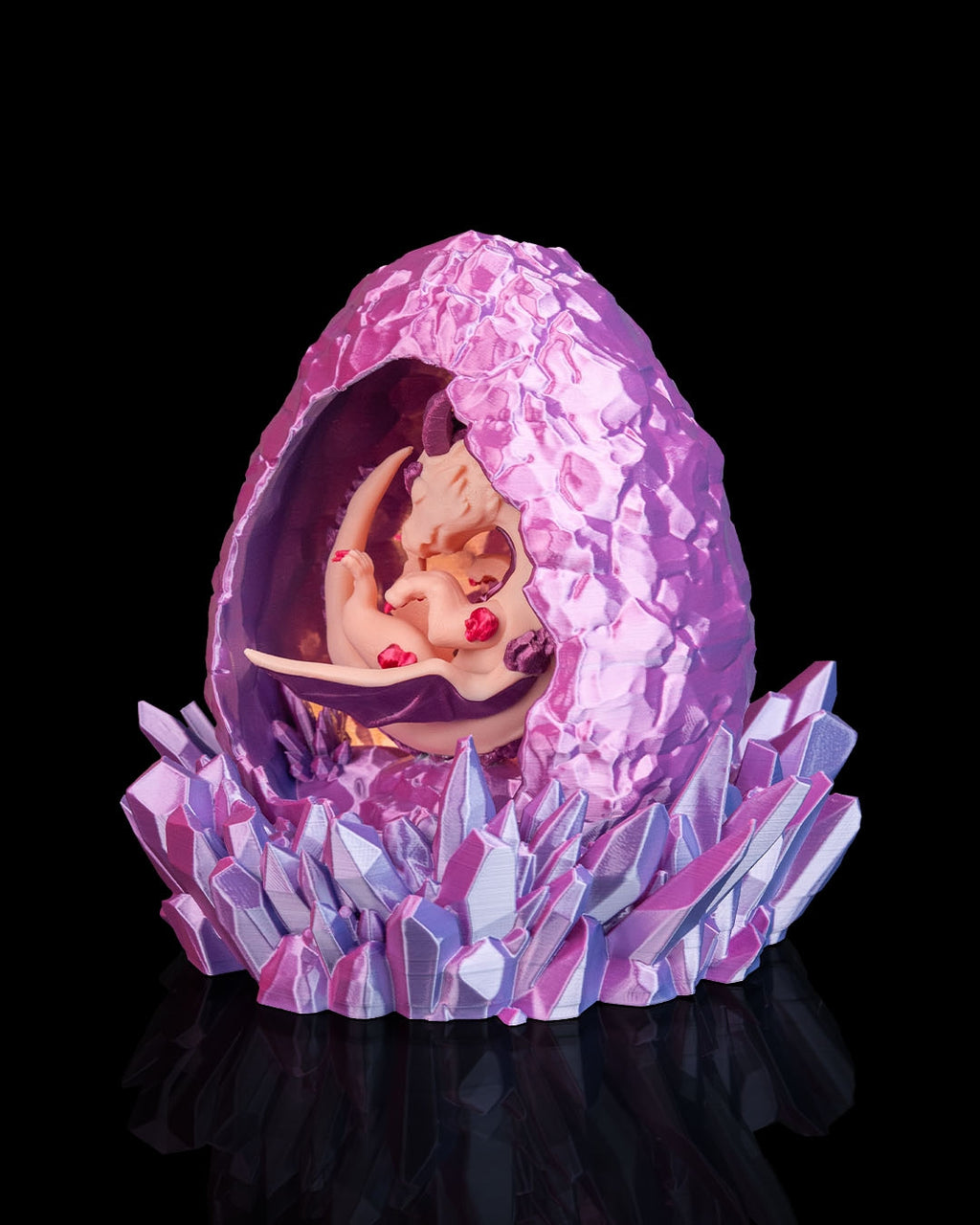 Prismheart Dragon Egg Table Lamp