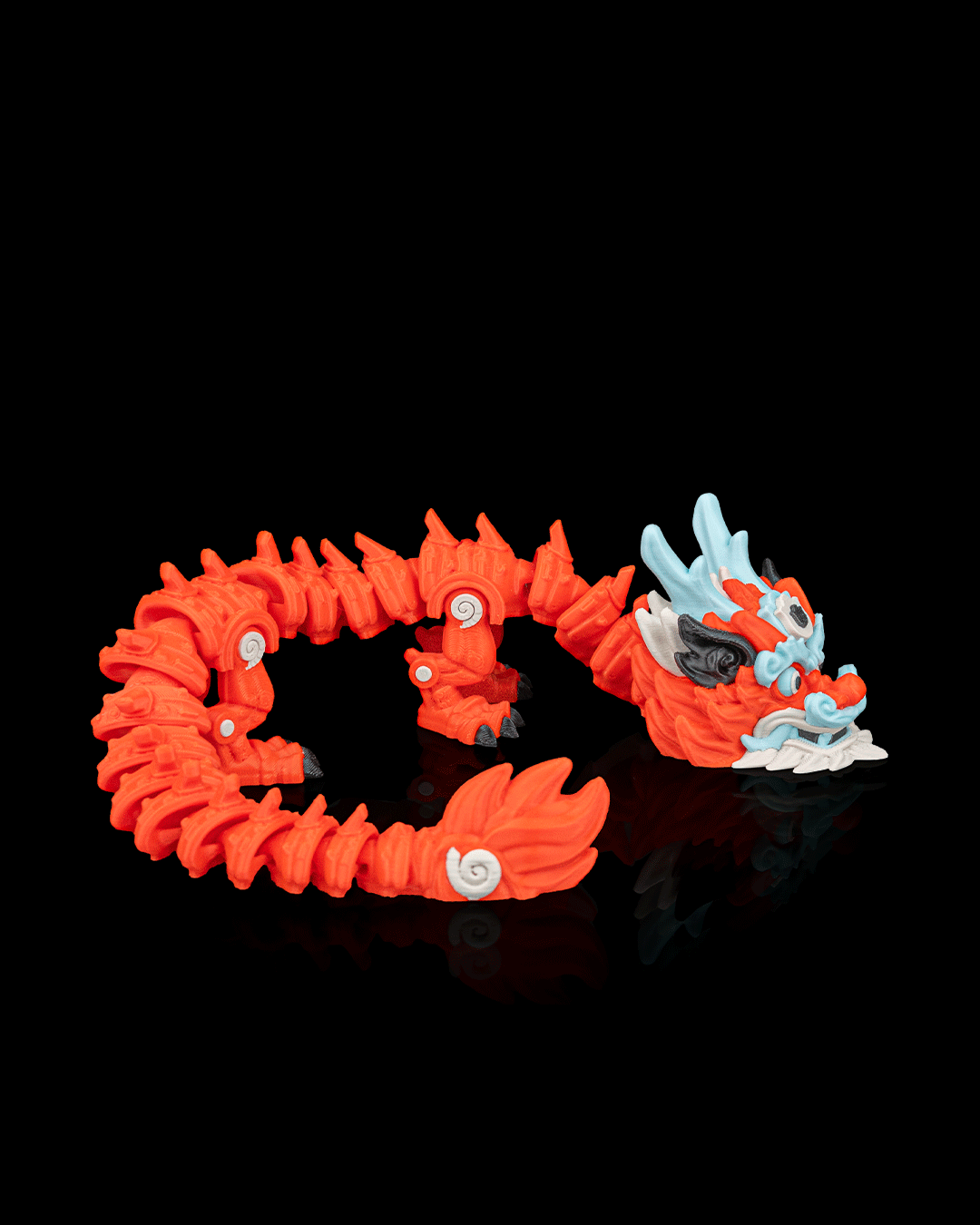 The Celestial Coil 3D Printed Articulated Dragon