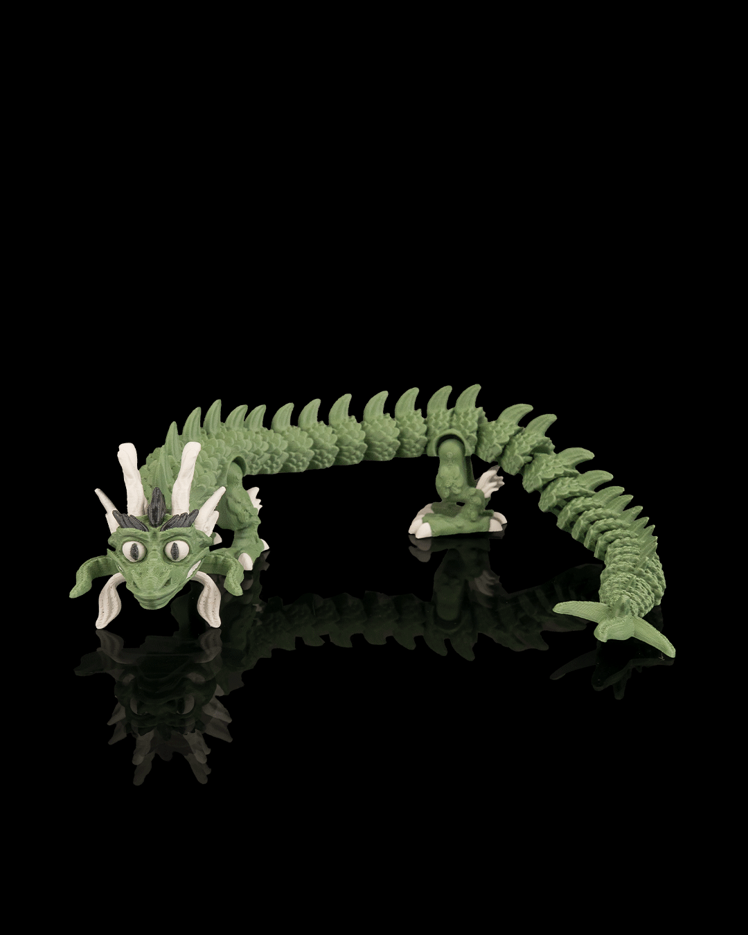 The Cloud Herald 3D Printed Articulated Dragon
