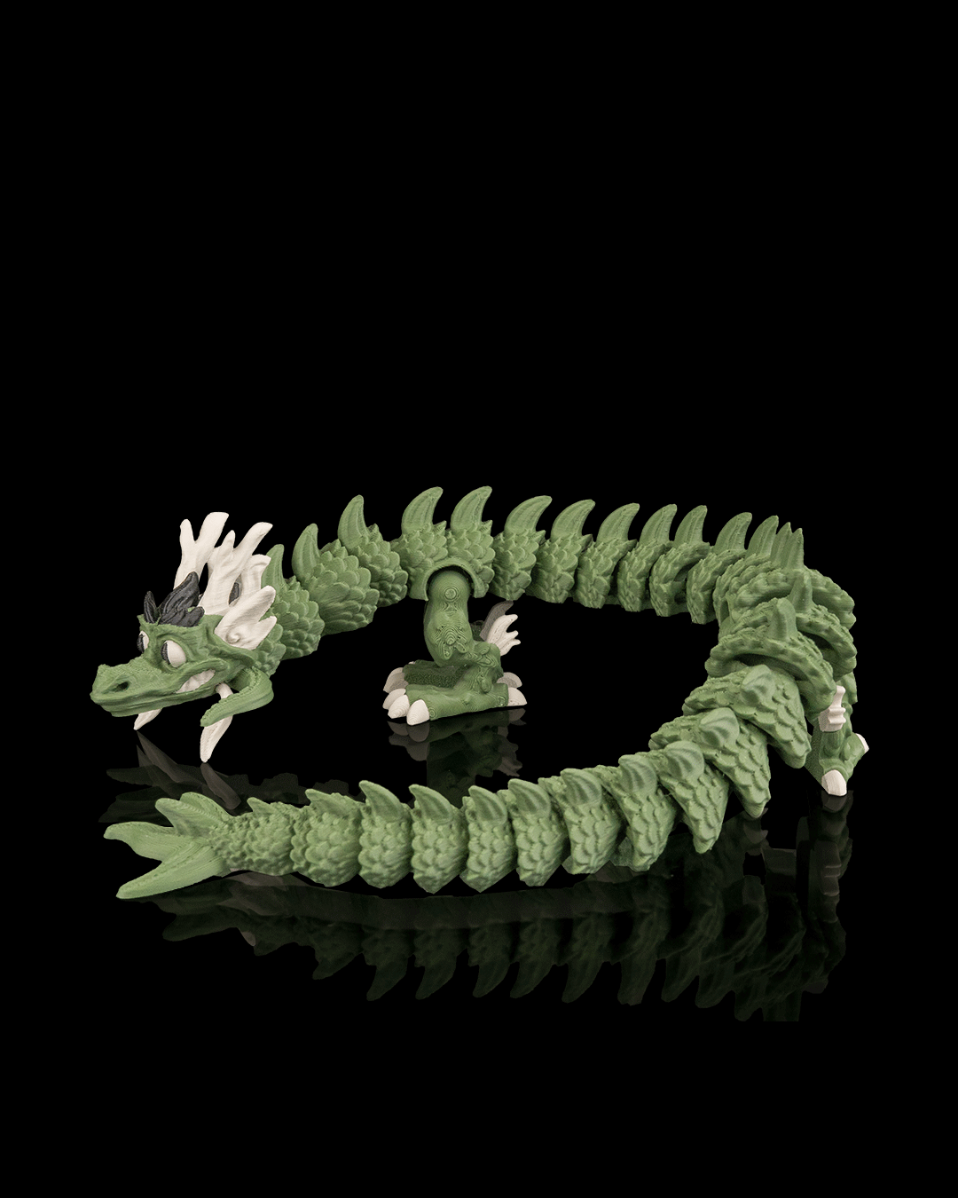 The Cloud Herald 3D Printed Articulated Dragon