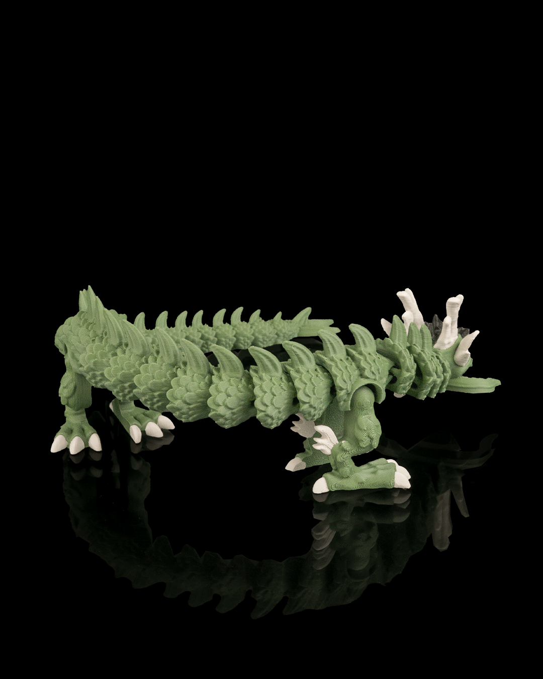 The Cloud Herald 3D Printed Articulated Dragon