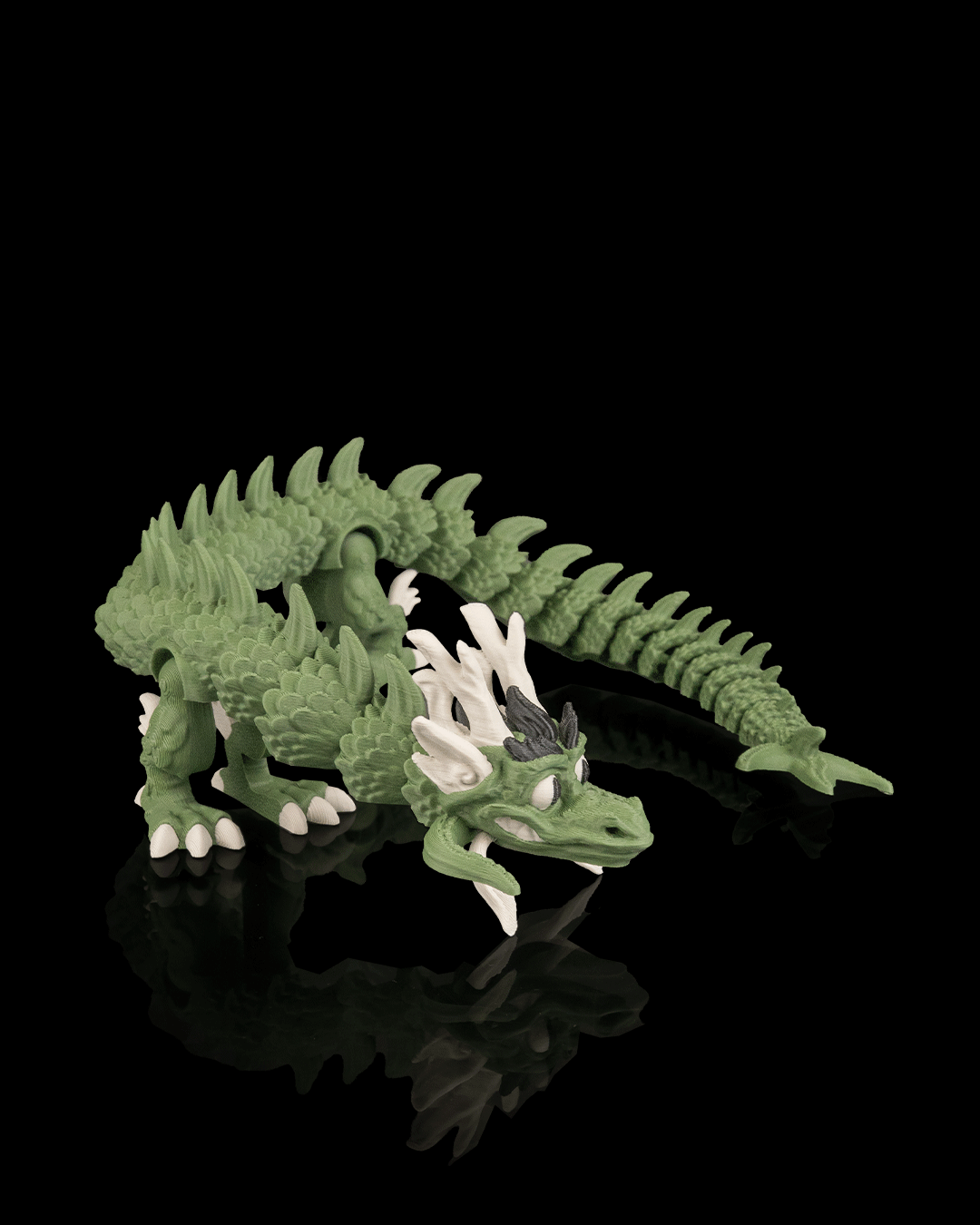 The Cloud Herald 3D Printed Articulated Dragon