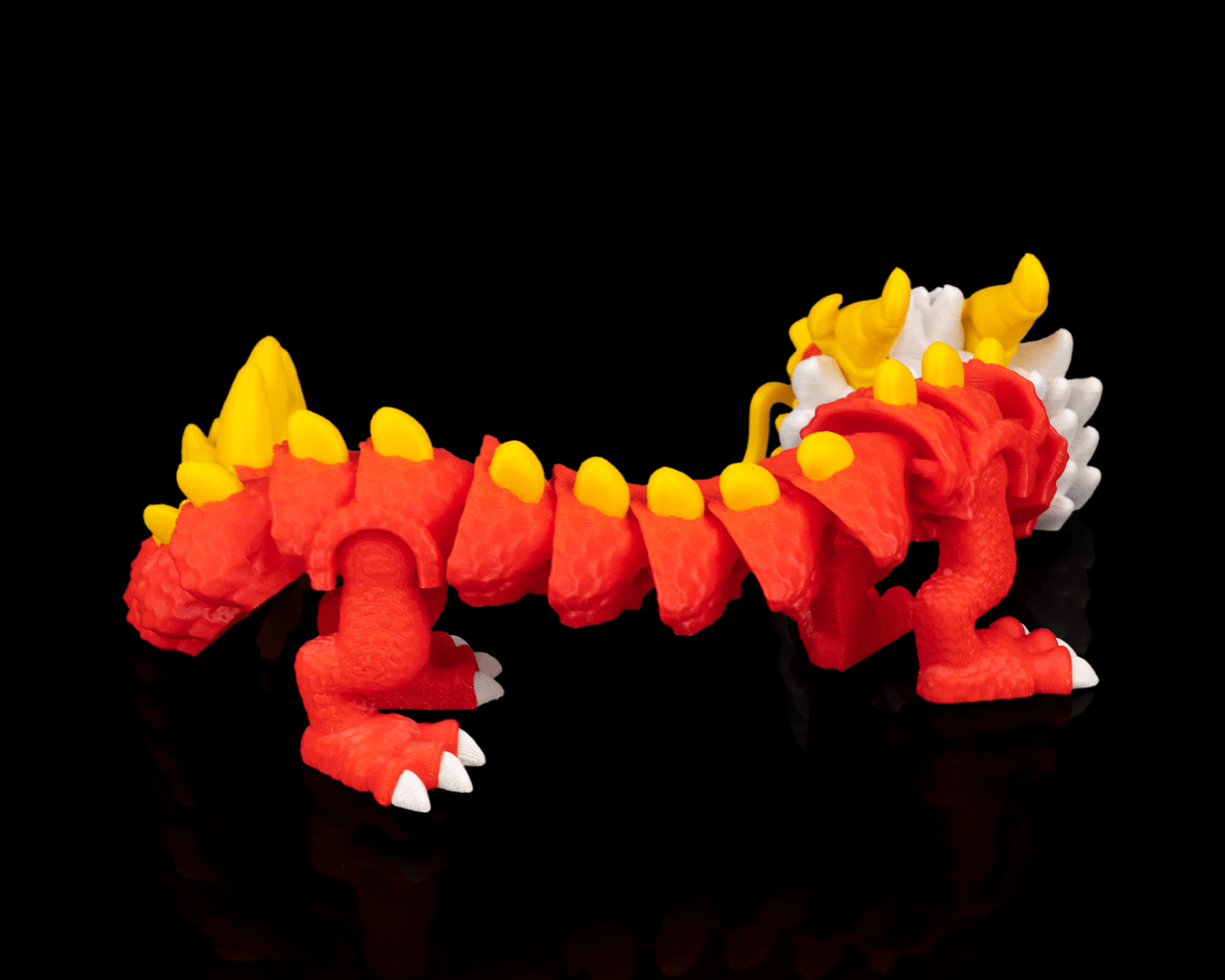 3D Printed Fortune Bringer Articulated Dragon