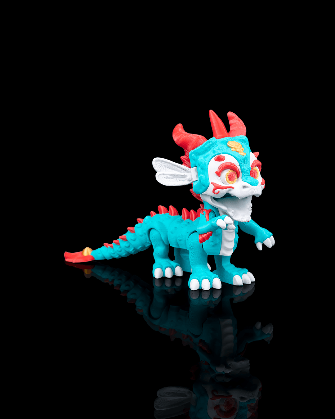 The Prosper Peeper 3D Printed Articulated Dragon