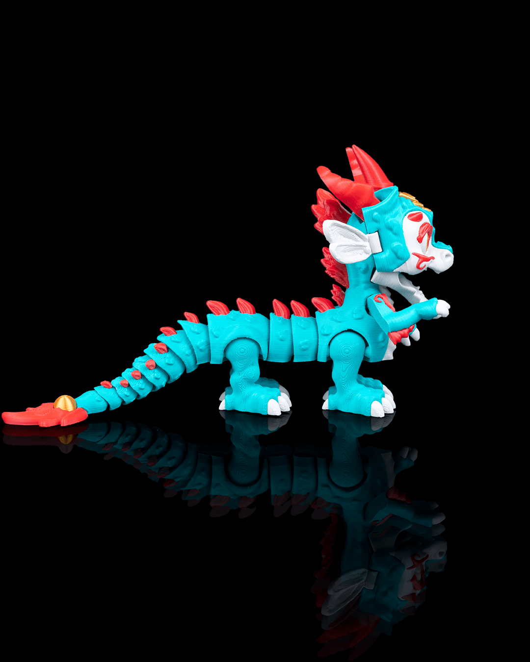 The Prosper Peeper 3D Printed Articulated Dragon