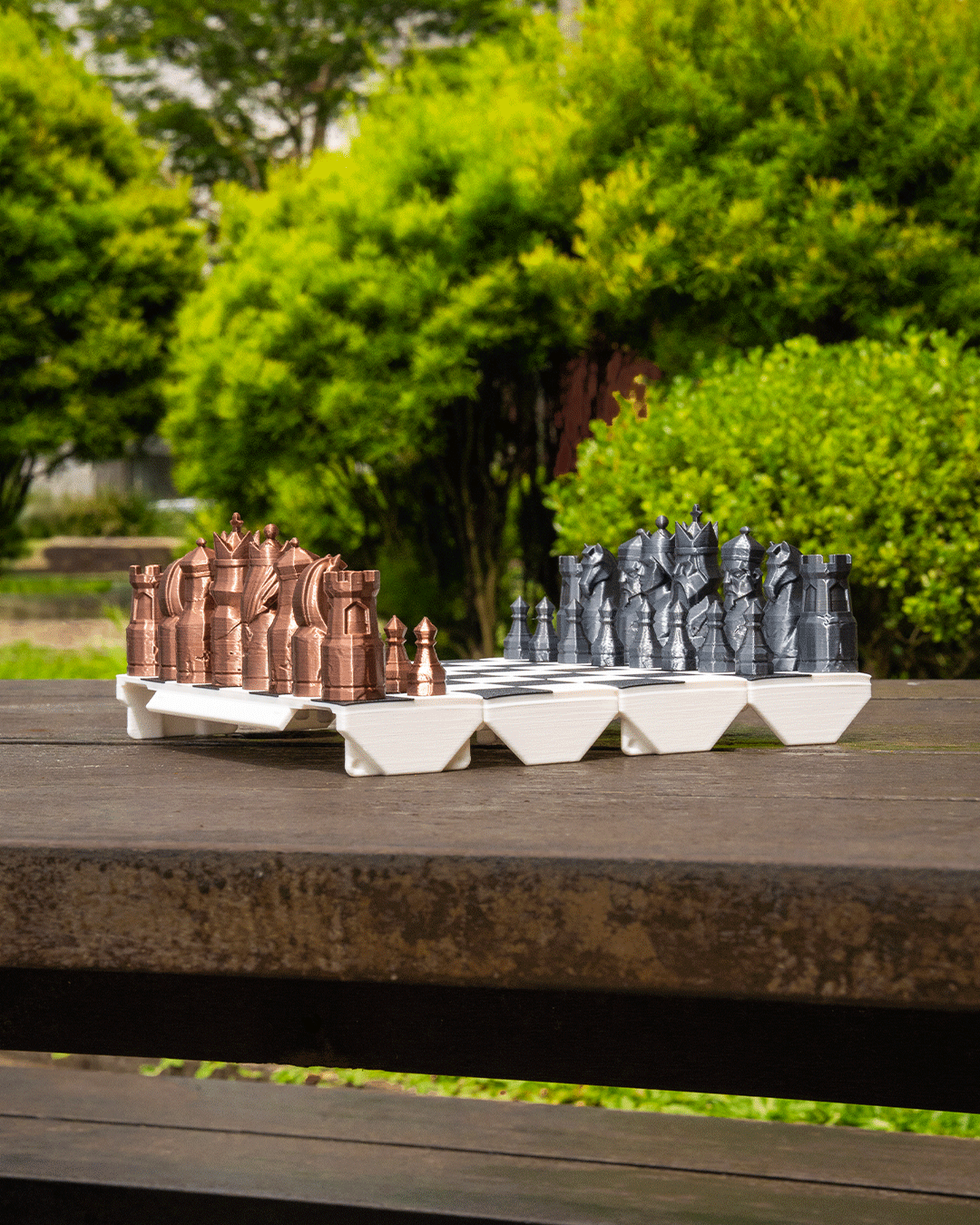 King’s Mind 3D Printed Travel Chess Set