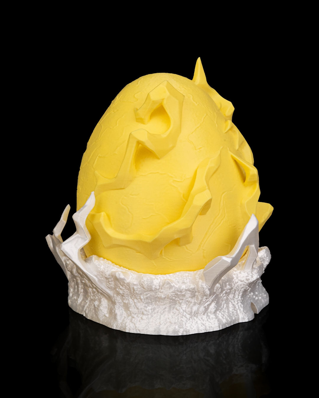 Thunder Bringer 3D Printed Dragon Egg Table Lamp