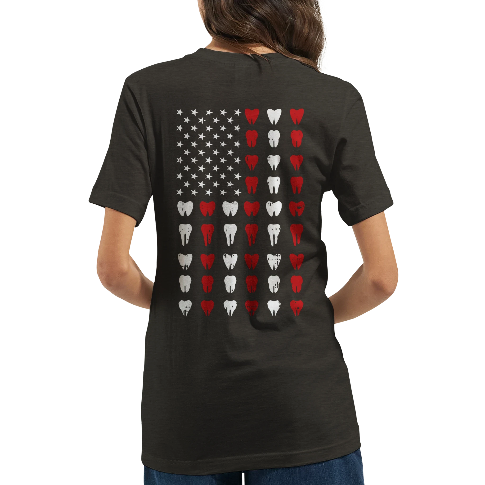 Dental Tooth Flag Personalized T-Shirt