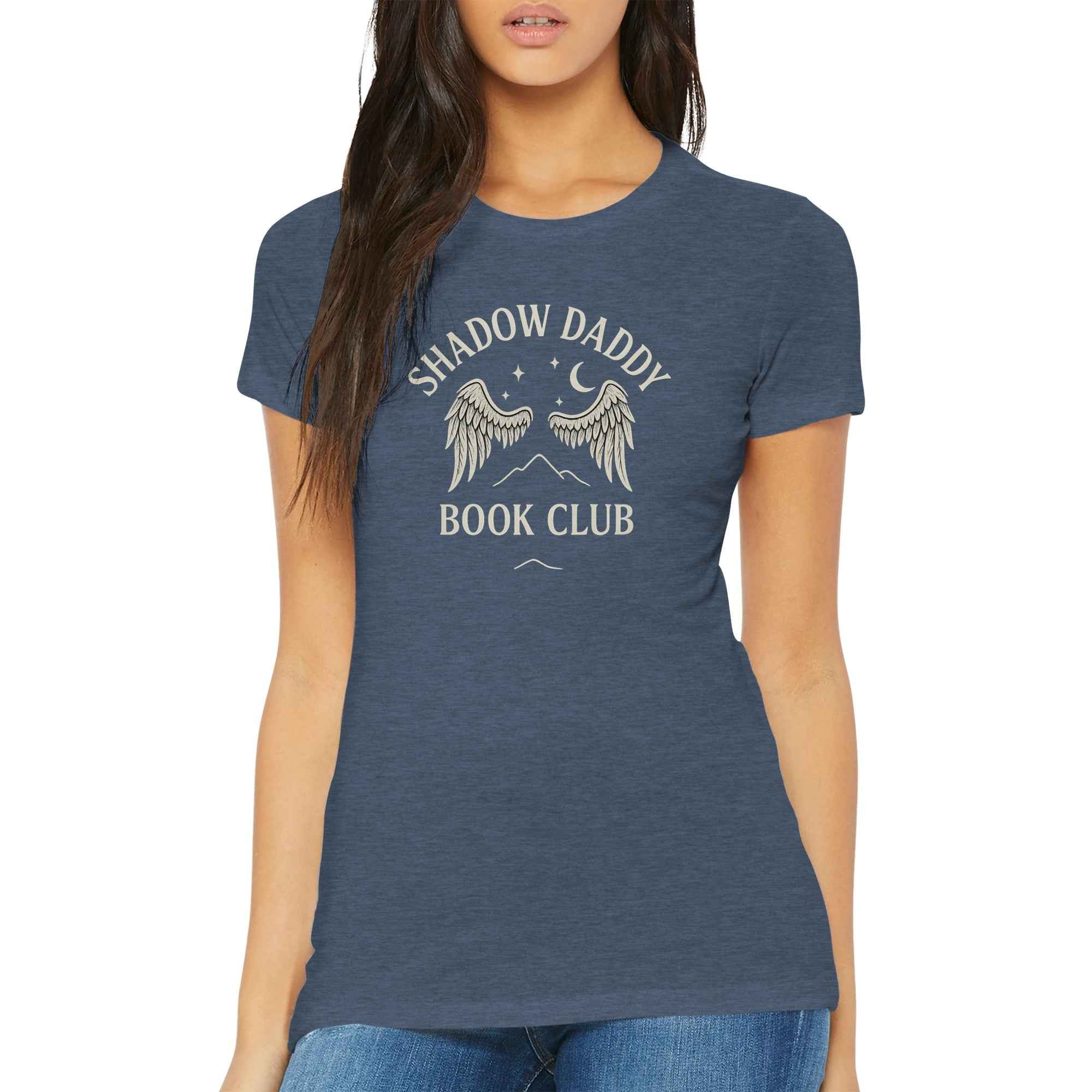 Shadow Daddy Book Club T-Shirt | Dark Romance Reader Tee | Fantasy Bookish Aesthetic Shirt