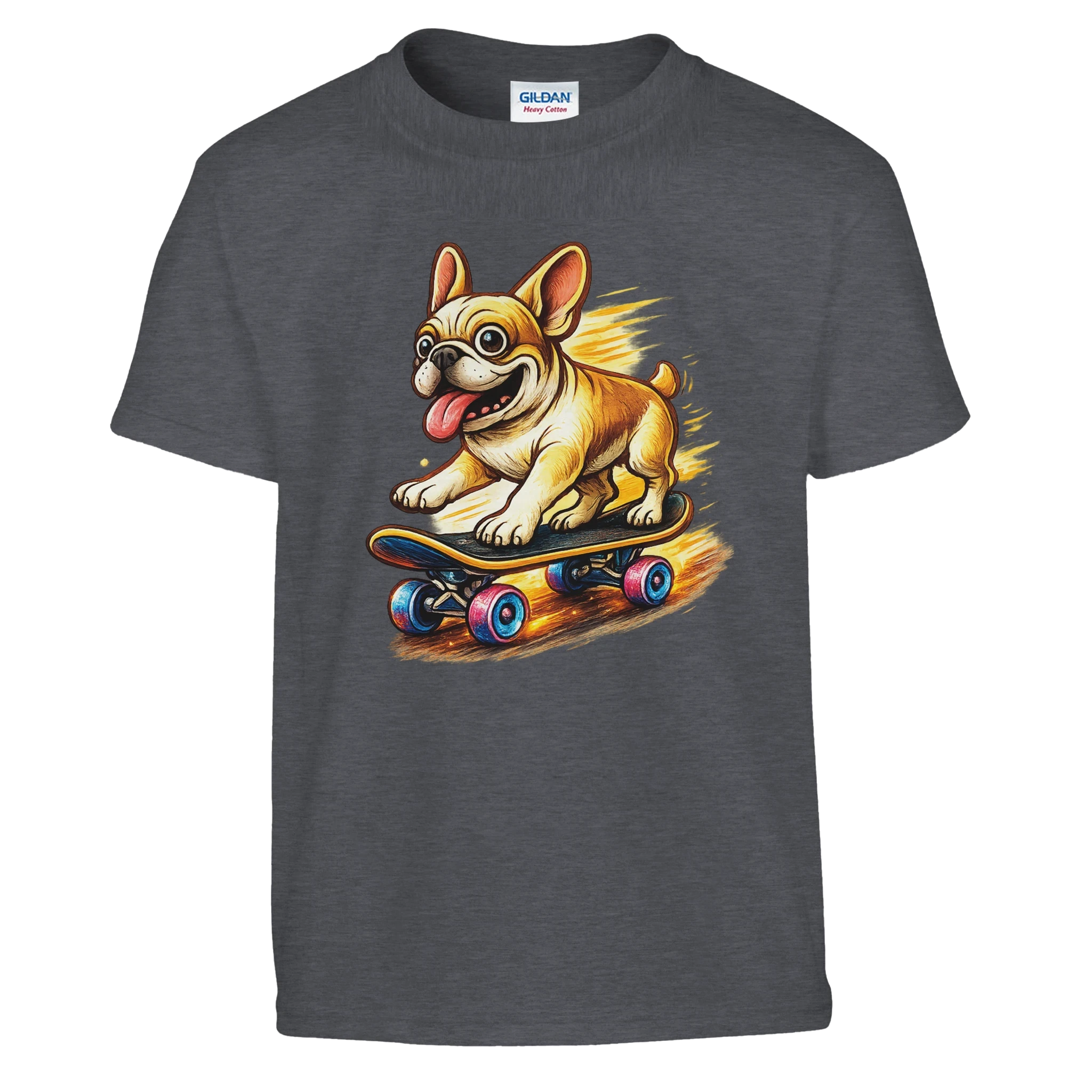 Kids Skater Frenchie T-Shirt