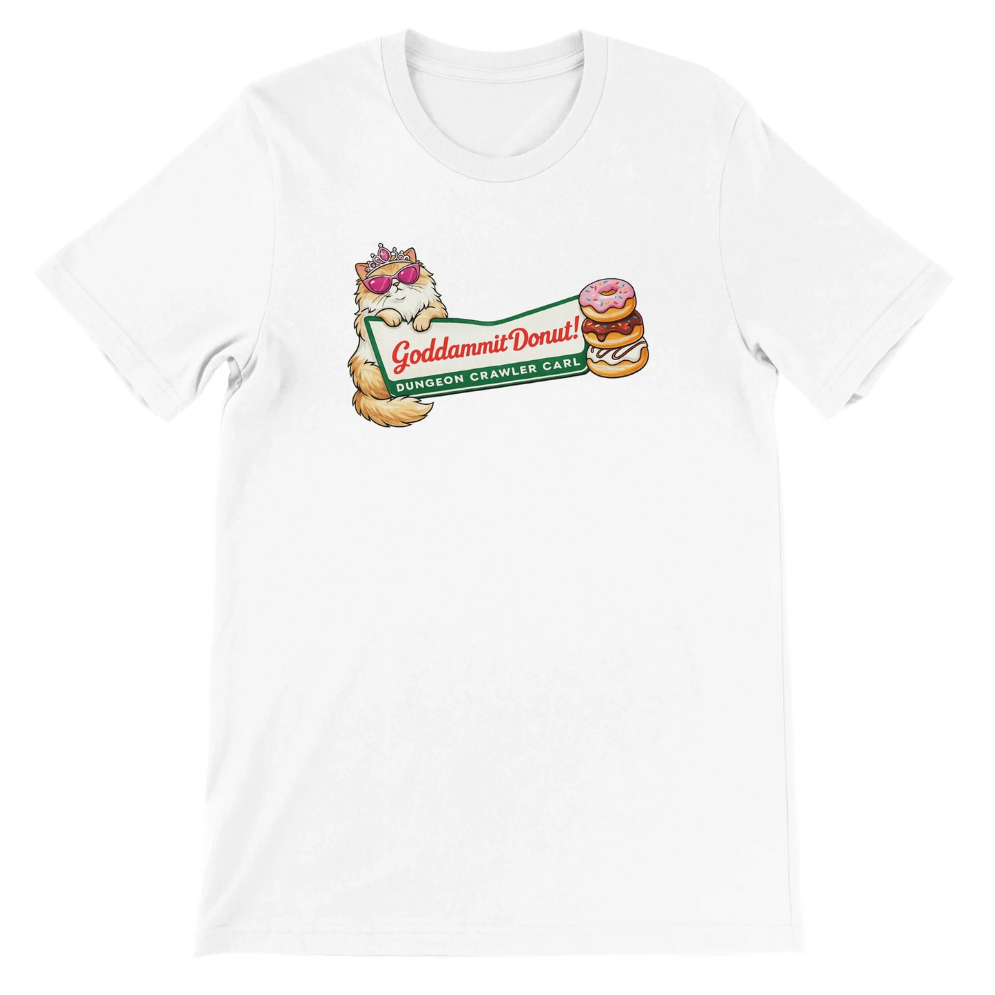 Goddammit Donut Dungeon Crawler Carl T-Shirt