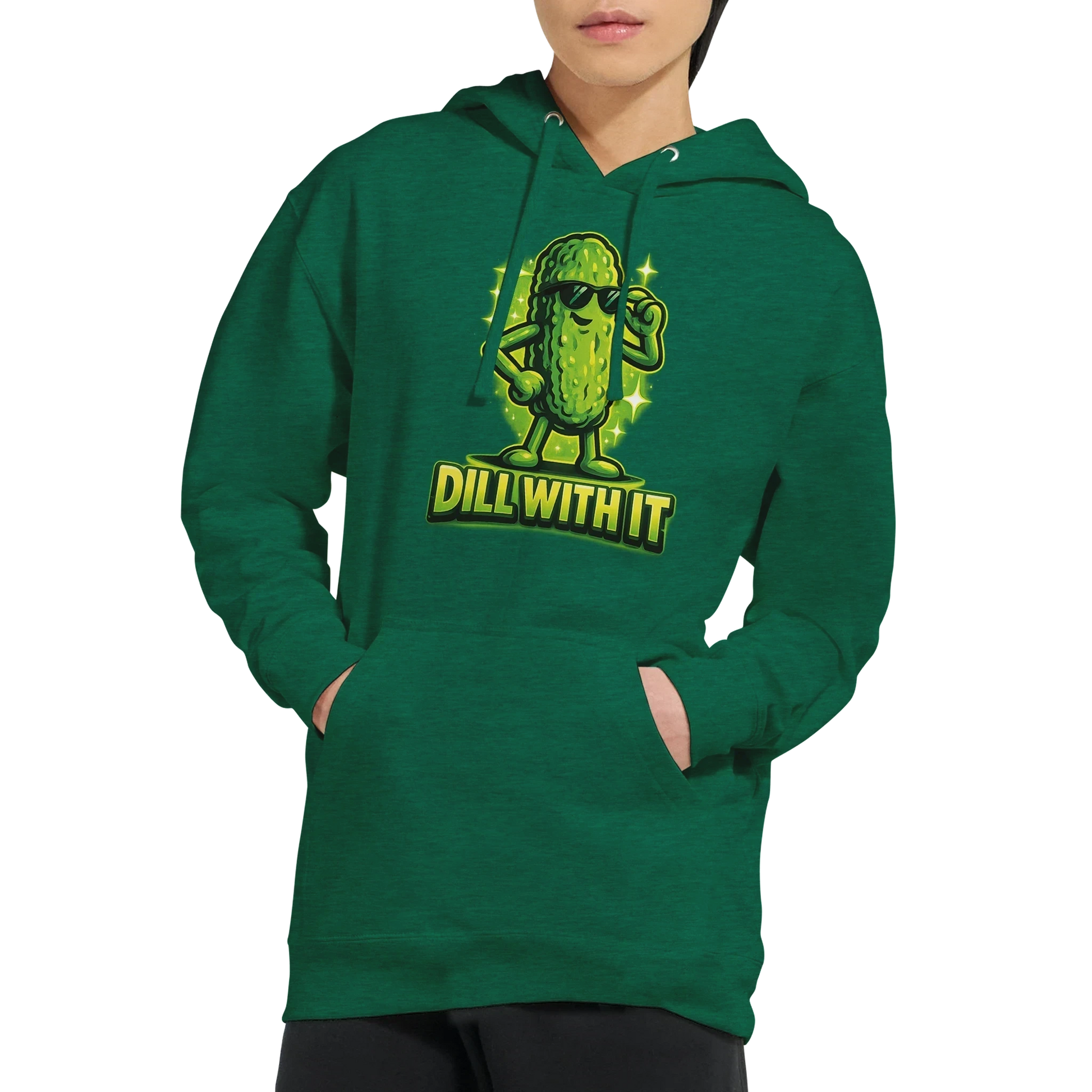 Dill With It Pickle Hoodie