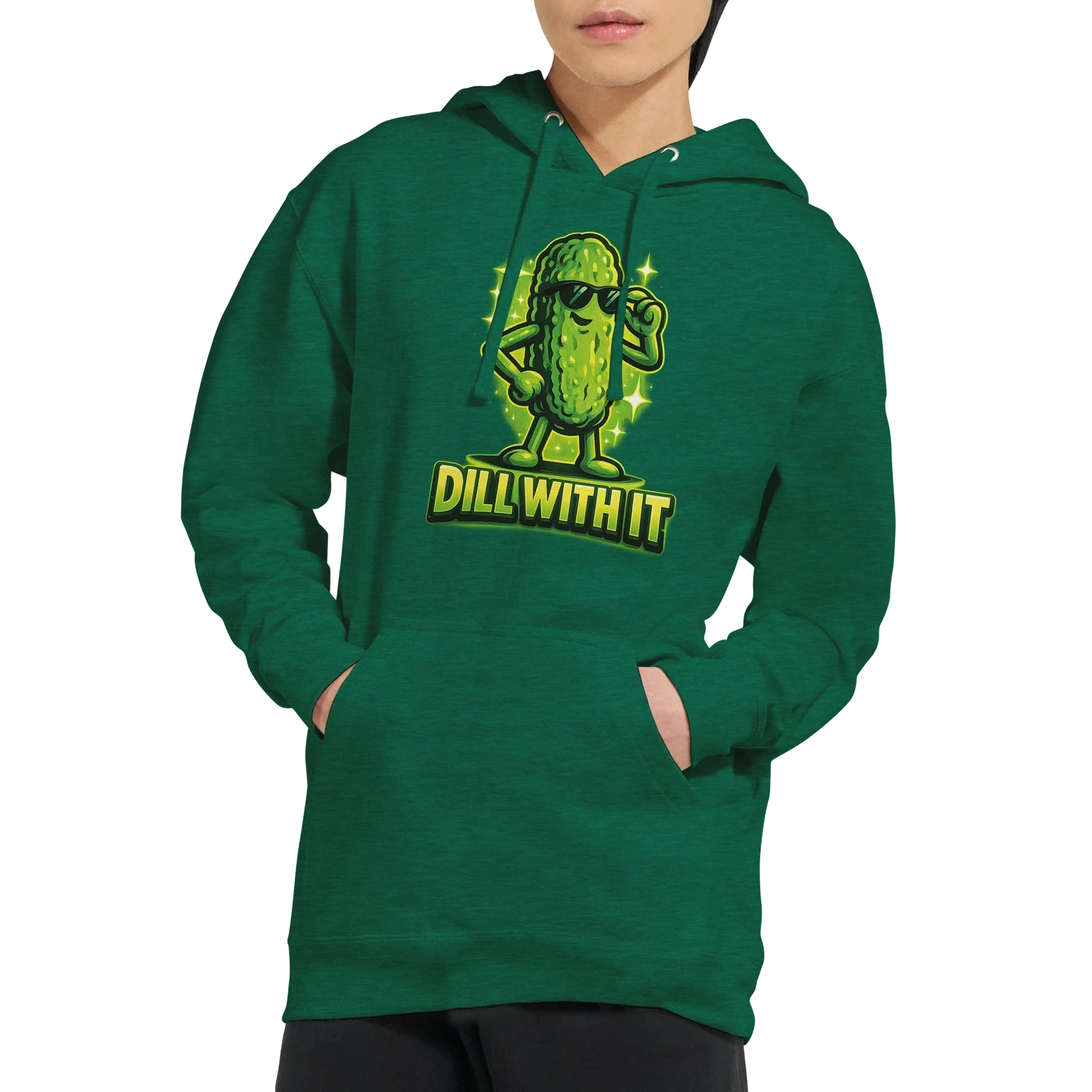 Dill With It Pickle Hoodie