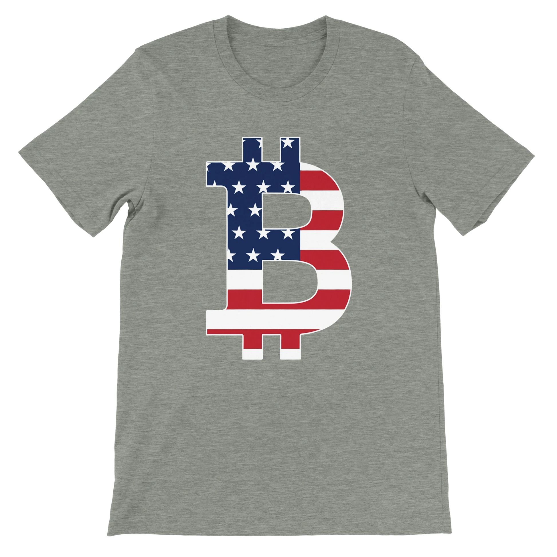 American Flag Bitcoin Shirt