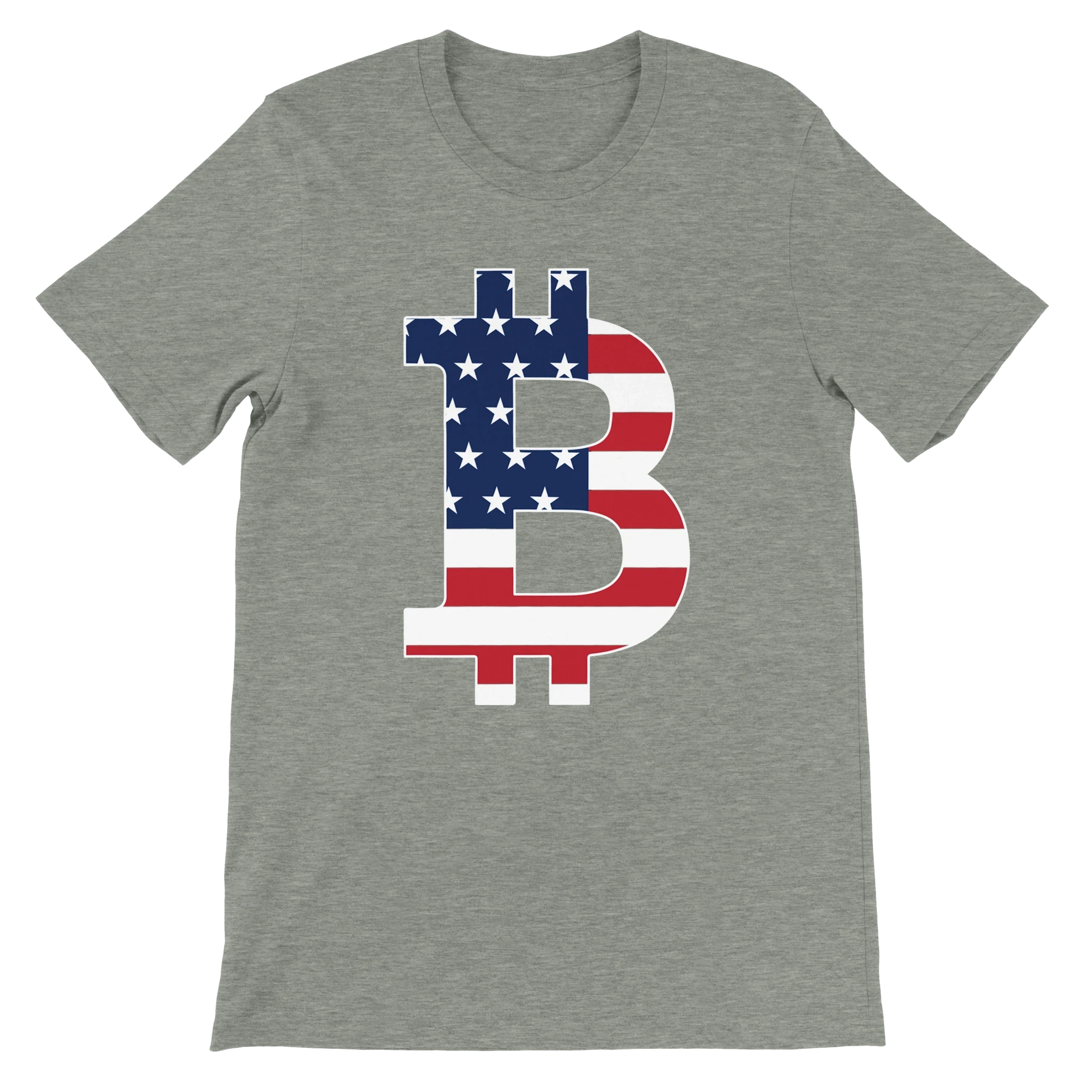 American Flag Bitcoin Shirt