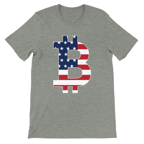 American Flag Bitcoin Shirt