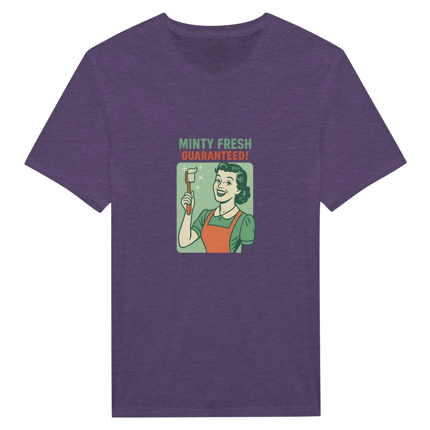 Minty Fresh Retro T-Shirt – Vintage Dental Humor Tee - F4 Custom Prints