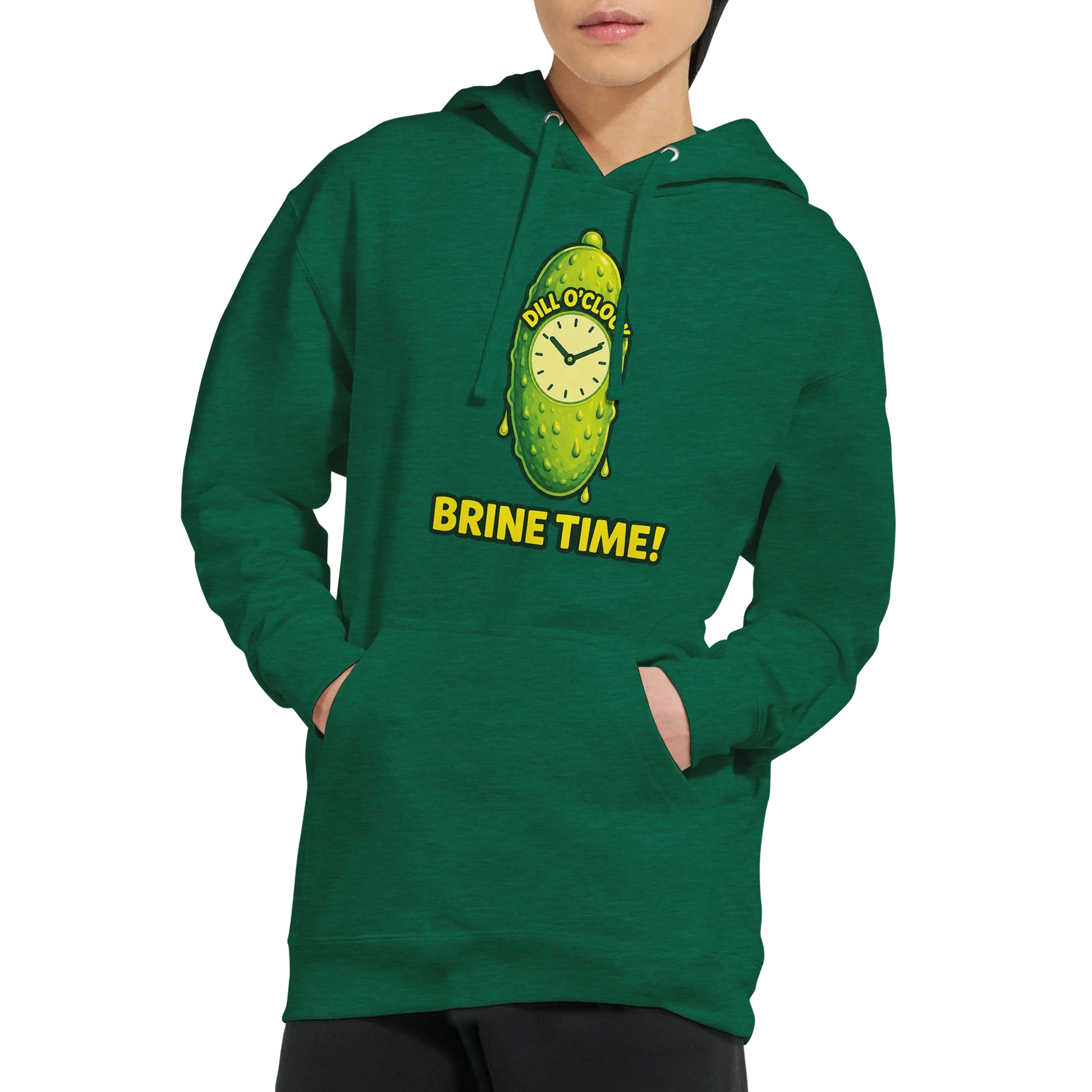 Dill OClock Brine Time Pickle Hoodie